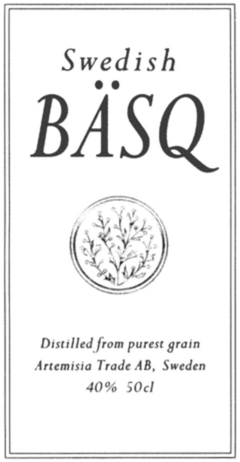 BÄSQ Logo (DPMA, 09/21/1991)