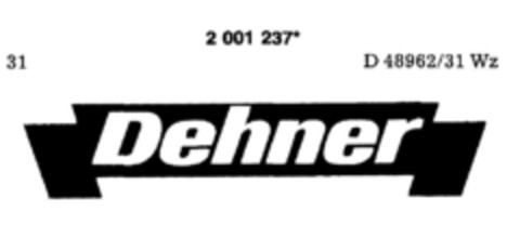 Dehner Logo (DPMA, 28.01.1991)