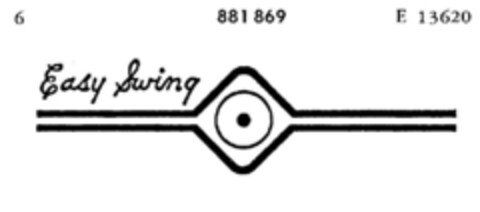 Easy Swing Logo (DPMA, 08/01/1968)