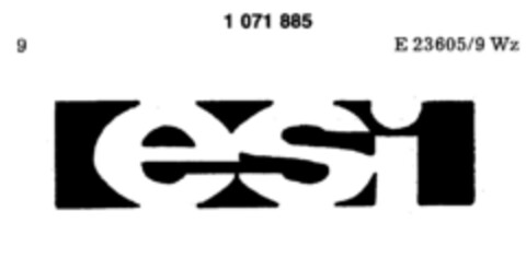 esi Logo (DPMA, 13.05.1983)