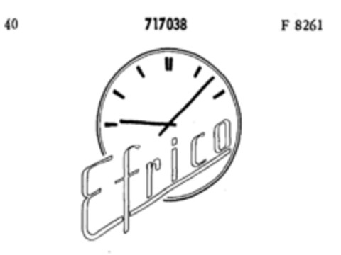 Efrico Logo (DPMA, 29.10.1957)