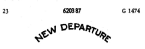 NEW DEPARTURE Logo (DPMA, 04/13/1951)