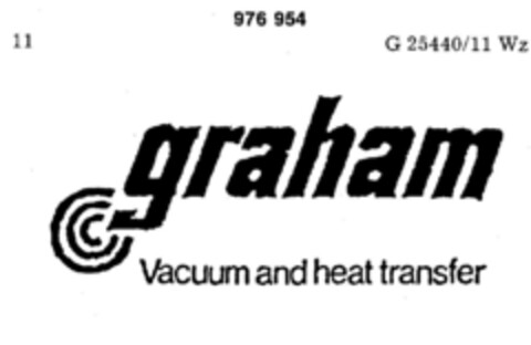 graham Vacuum and heat transfer Logo (DPMA, 27.07.1977)