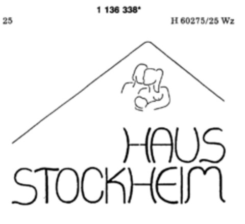 HAUS STOCKHEIM Logo (DPMA, 09/26/1988)
