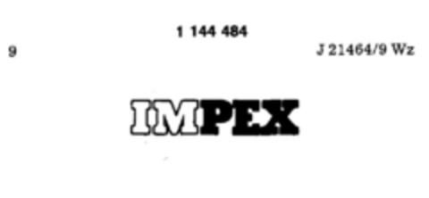 IM PEX Logo (DPMA, 17.11.1986)