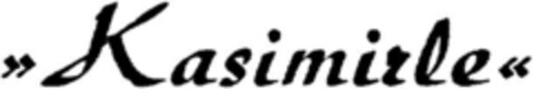 Kasimirle Logo (DPMA, 15.10.1991)