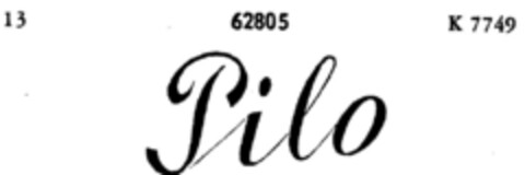 Pilo Logo (DPMA, 03/19/1903)