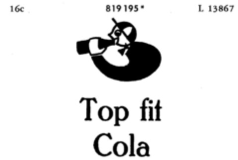 Top fit Cola Logo (DPMA, 17.03.1966)