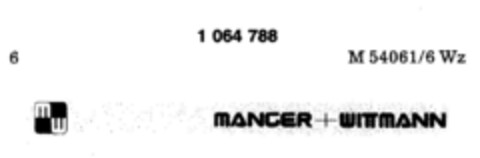 MANGER + WITTMANN Logo (DPMA, 12/20/1983)