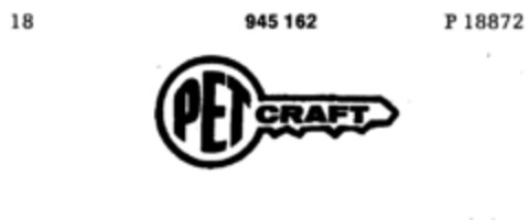 PET CRAFT Logo (DPMA, 04/17/1970)