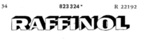 RAFFINOL Logo (DPMA, 30.06.1966)