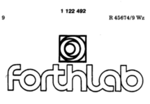 forthlab Logo (DPMA, 03.08.1987)