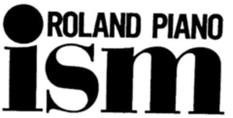 ism ROLAND PIANO Logo (DPMA, 11/25/1987)