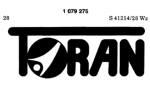 TORAN Logo (DPMA, 12/01/1984)