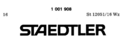 STAEDTLER Logo (DPMA, 09.08.1979)