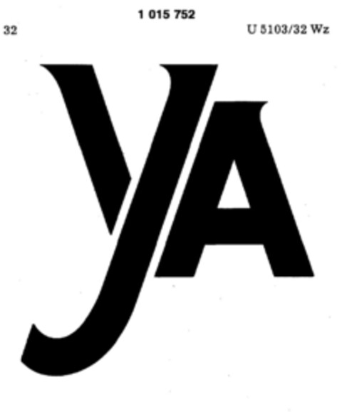 YA Logo (DPMA, 02/08/1979)