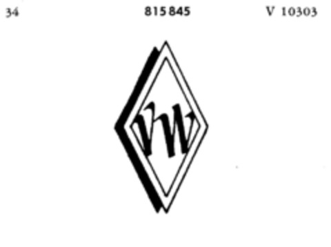 VW Logo (DPMA, 06/19/1965)