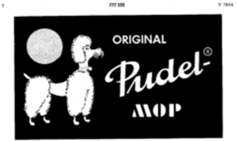 ORIGINAL Pudel- MOP Logo (DPMA, 19.12.1960)