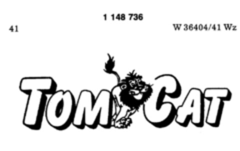 TOM CAT Logo (DPMA, 31.07.1986)