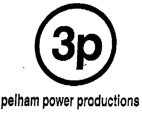 3p pelham power productions Logo (DPMA, 30.04.2001)
