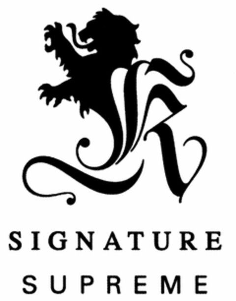 SIGNATURE SUPREME Logo (DPMA, 20.05.2014)