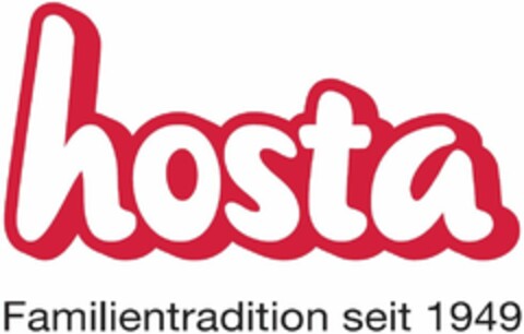 hosta Familientradition seit 1949 Logo (DPMA, 25.03.2020)
