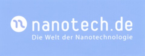 nanotech.de Die Welt der Nanotechnologie Logo (DPMA, 21.09.2004)