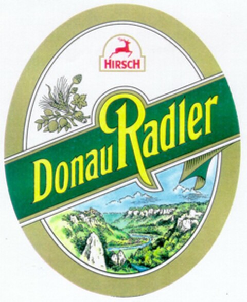 HIRSCH Donau Radler Logo (DPMA, 23.08.1995)