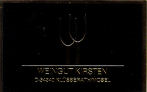 WEINGUT KIRSTEN Logo (DPMA, 31.01.1998)