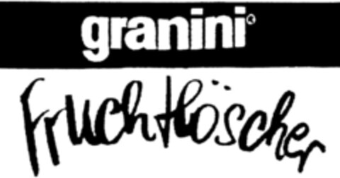 granini Fruchtlöscher Logo (DPMA, 03/05/1993)