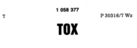 TOX Logo (DPMA, 21.05.1983)