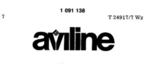 aviline Logo (DPMA, 25.09.1985)