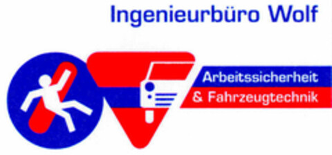 Ingenieurbüro Wolf Arbeitssicherheit & Fahrzeugtechnik Logo (DPMA, 03.04.2000)