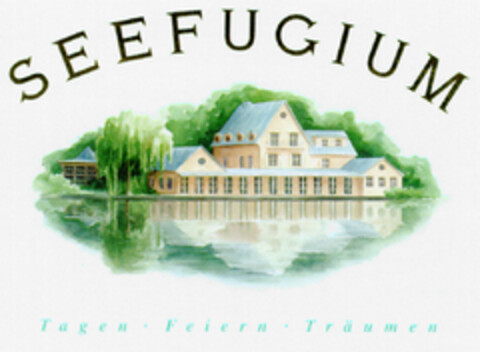 SEEFUGIUM Tagen · Feiern · Täumen Logo (DPMA, 07/28/2000)