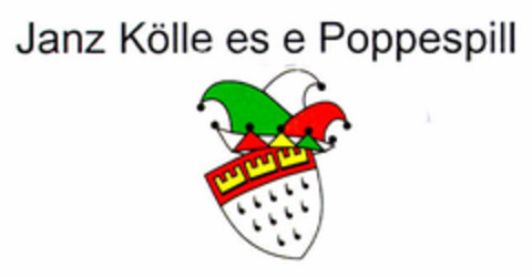Janz Kölle es e Poppespill Logo (DPMA, 06.04.2001)