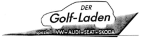 DER Golf-Laden speziell VW-AUDI-SEAT-SKODA Logo (DPMA, 19.09.2001)