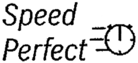 Speed Perfect Logo (DPMA, 12.12.2008)