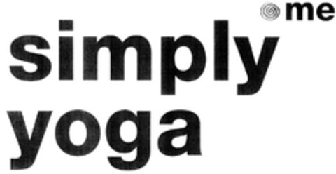 simply yoga Logo (DPMA, 27.07.2009)