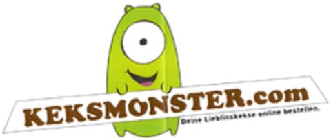 KEKSMONSTER.com Deine Lieblingskekse online bestellen. Logo (DPMA, 27.11.2009)