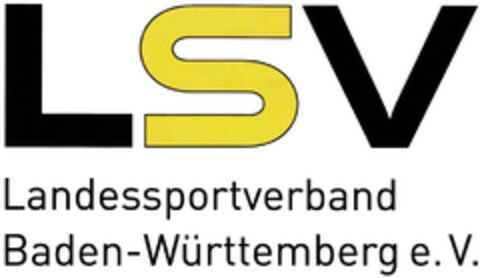 LSV Landessportverband Baden-Württemberg e.V. Logo (DPMA, 20.02.2013)