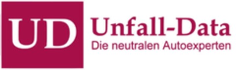 UD Unfall-Data Die neutralen Autoexperten Logo (DPMA, 08/18/2014)