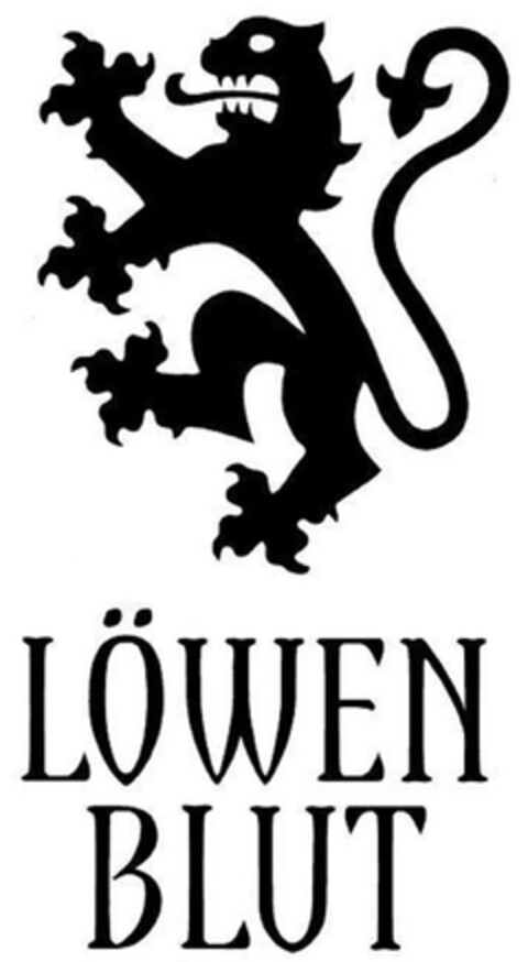 LÖWEN BLUT Logo (DPMA, 09.11.2015)