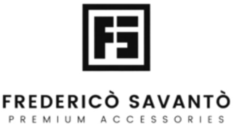 FREDERICÒ SAVANTÒ PREMIUM ACCESSORIES Logo (DPMA, 03/19/2020)