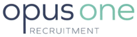 opus one RECRUITMENT Logo (DPMA, 27.09.2021)