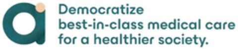 a Democratize best-in-class medical care for a healthier society. Logo (DPMA, 22.07.2022)