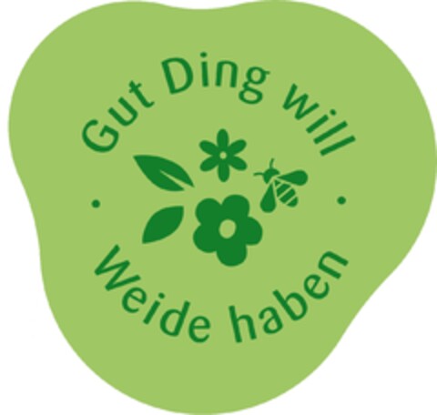 Gut Ding will Weide haben Logo (DPMA, 16.05.2024)
