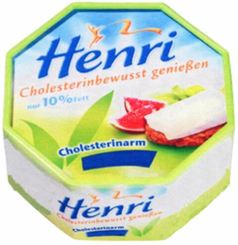 Henri Cholesterinbewusst genießen Logo (DPMA, 14.10.2005)