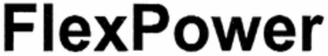 FlexPower Logo (DPMA, 22.06.2006)