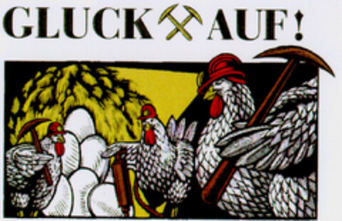 GLUCK AUF! Logo (DPMA, 12.09.1995)