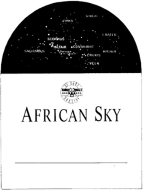 AFRICAN SKY Logo (DPMA, 02/14/1996)